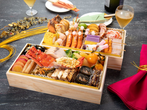 2021 速水もこみち監修 彩りおせち二段重